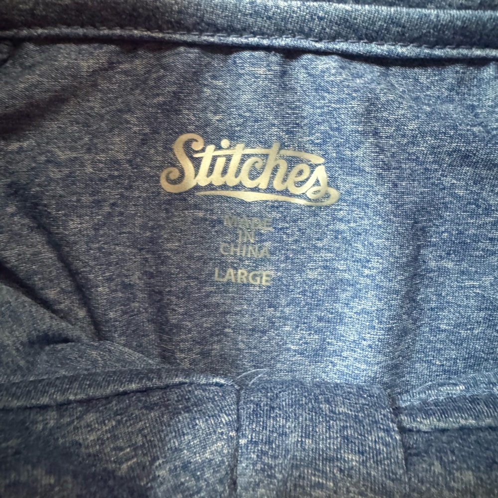 Majestic Kansas City Royals Quarter-Zip in Blue - Picture 6 of 7